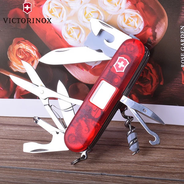 Victorinox Traveller Lite - Red Transparent 5 Victorinox Traveller Lite - Red Transparent - Image 5