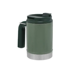 Stanley Classic Vacuum Steel Camp Mug 16oz Hammertone Green -Montanic Sale Store 10 01693 009 6