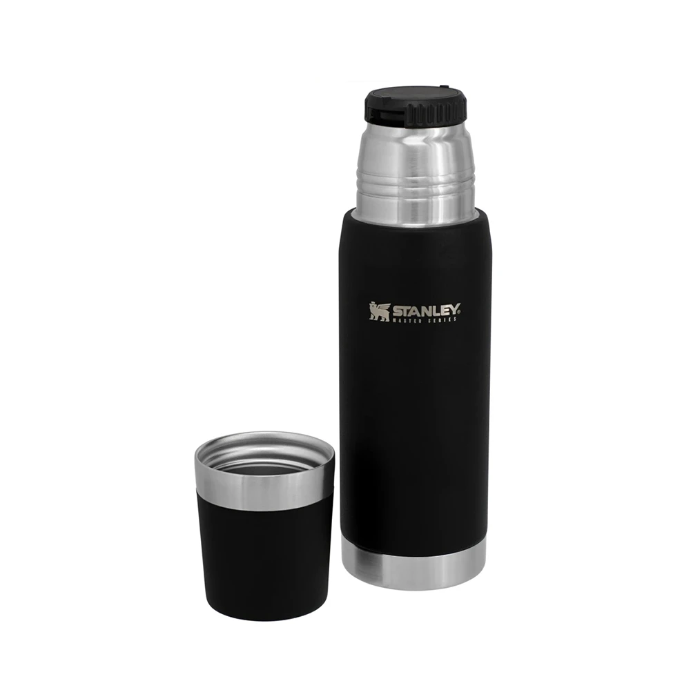 Stanley Master Unbreakable Thermal Bottle 25oz Foundry Black 4 Stanley Master Unbreakable Thermal Bottle 25oz Foundry Black - Image 4