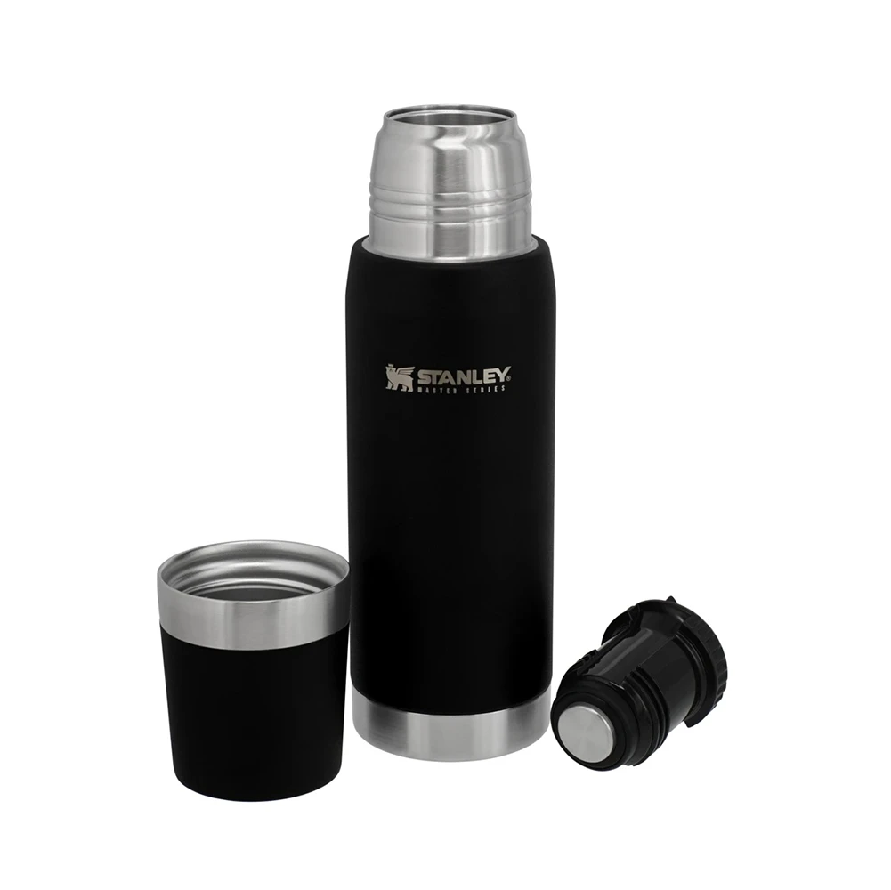 Stanley Master Unbreakable Thermal Bottle 25oz Foundry Black 5 Stanley Master Unbreakable Thermal Bottle 25oz Foundry Black - Image 5