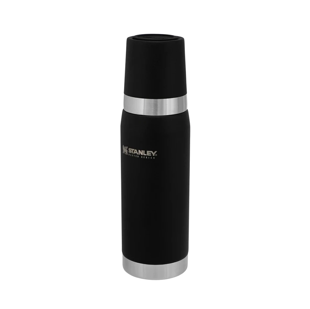 Stanley Master Unbreakable Thermal Bottle 25oz Foundry Black 2 Stanley Master Unbreakable Thermal Bottle 25oz Foundry Black - Image 2