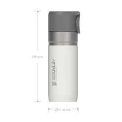 Stanley Go Vacuum Bottle Stainless Steel 370ml - Polar White -Montanic Sale Store 10 10124 023 6