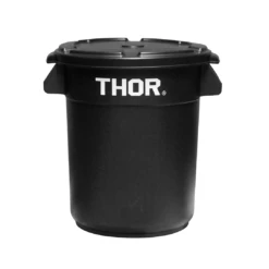 THOR Round Container With Lid Set - 23L Medium Capacity Dust Bin Trash Can