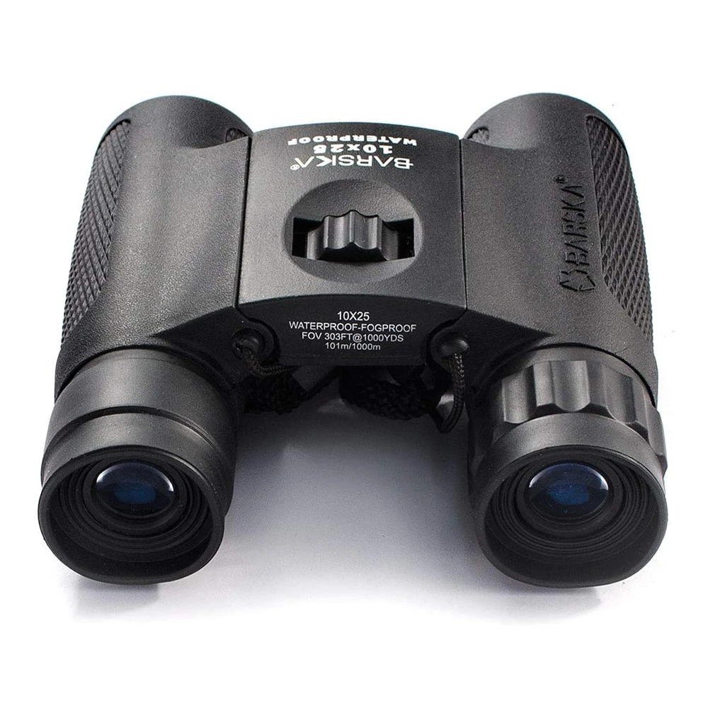 Barska 10x25mm WP Compact Blackhawk Binoculars 2 Barska 10x25mm WP Compact Blackhawk Binoculars - Image 2