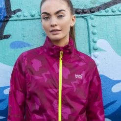 Mac In A Sac Edition - Unisex Waterproof Packable Camo Jacket Windbreaker -Montanic Sale Store 1220PK 1