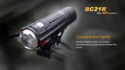 Fenix BC21R USB Rechargable Bicycle Light 880 Lumens -Montanic Sale Store 13 BC21R 05705.1450900824
