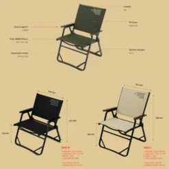 Cargo Container Cosy Folding Chair - L -Montanic Sale Store 13 eb41c032 bd08 40a7 a20e f041b93a3a34