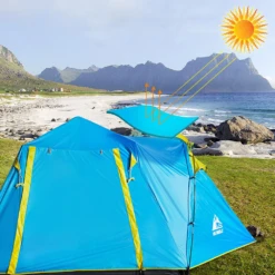 Hewolf Camping Tent 4P -Montanic Sale Store 1666 7