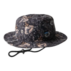 Kavu BFE Wide Brim Bucket Hat With Chin Strap