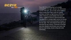 Fenix BC21R USB Rechargable Bicycle Light 880 Lumens -Montanic Sale Store 1 BC21R 93964.1450900824