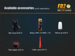 Fenix FD20 LED Flashlight -Montanic Sale Store 201742515492434816