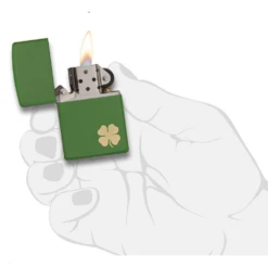 Zippo 228 Shamrock Refillable Windproof Lighter - 21032 7 Zippo 228 Shamrock Refillable Windproof Lighter - 21032 -Montanic Sale Store 21032 4