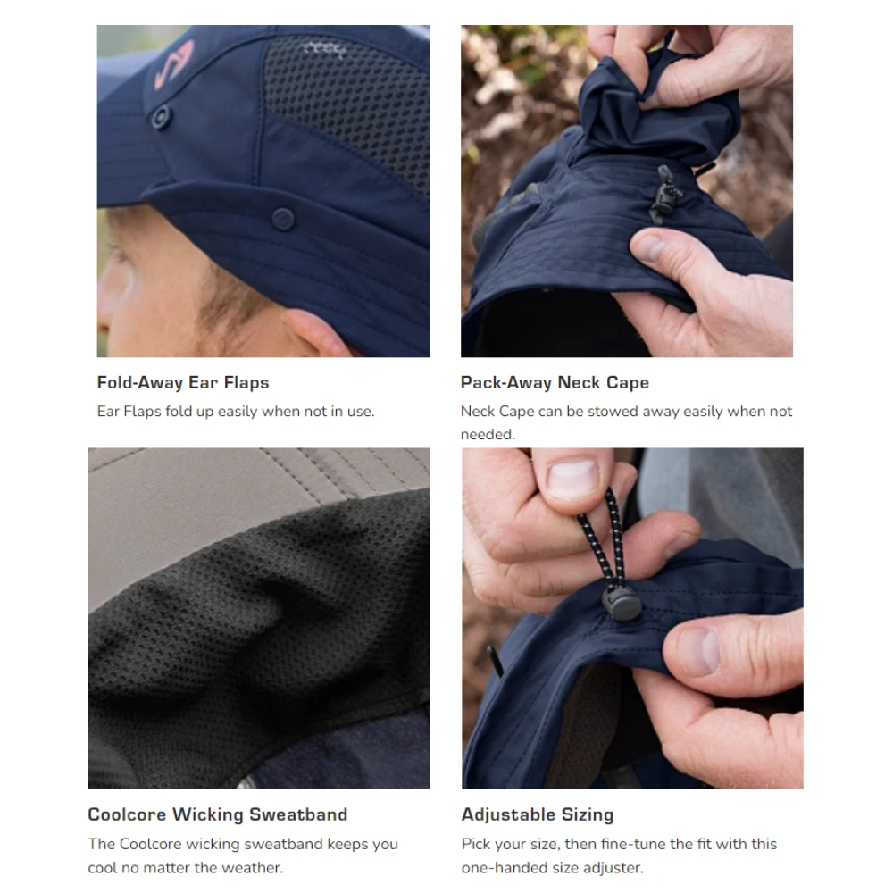 Sunday Afternoon Adventure Stow Hat - Captain's Navy 9 Sunday Afternoon Adventure Stow Hat - Captain's Navy - Image 9