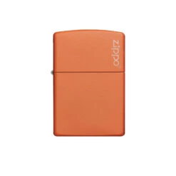 Zippo 231ZL Orange Matte With Zippo Logo - Windproof Lighter