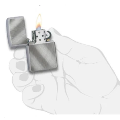 Zippo Diagonal Weave Refillable Windproof Lighter - 28182 -Montanic Sale Store 28182 5