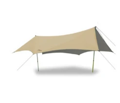 Vidalido 8 Point Medium Tarp Black With 2.2M Pole