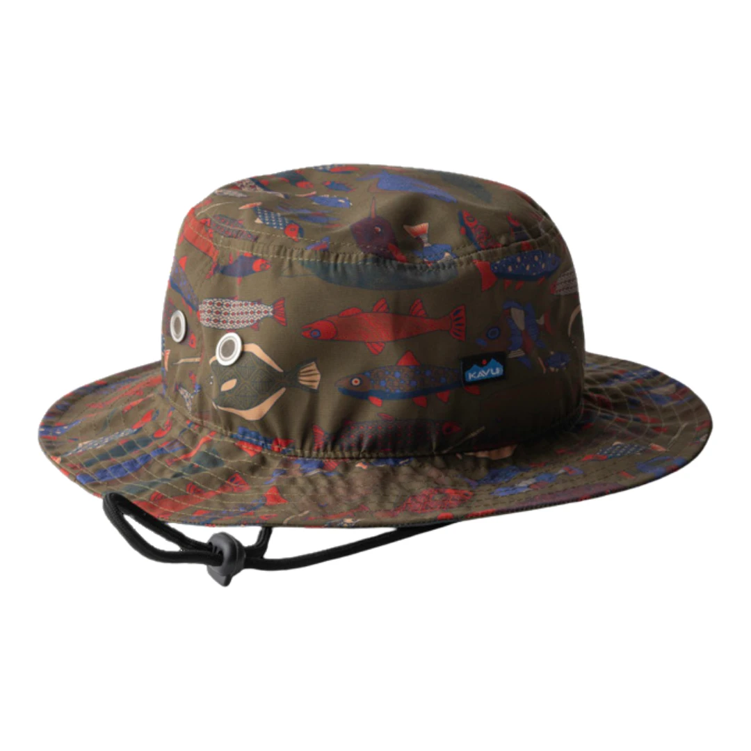 Kavu BFE Wide Brim Bucket Hat With Chin Strap 2 Kavu BFE Wide Brim Bucket Hat With Chin Strap - Image 2