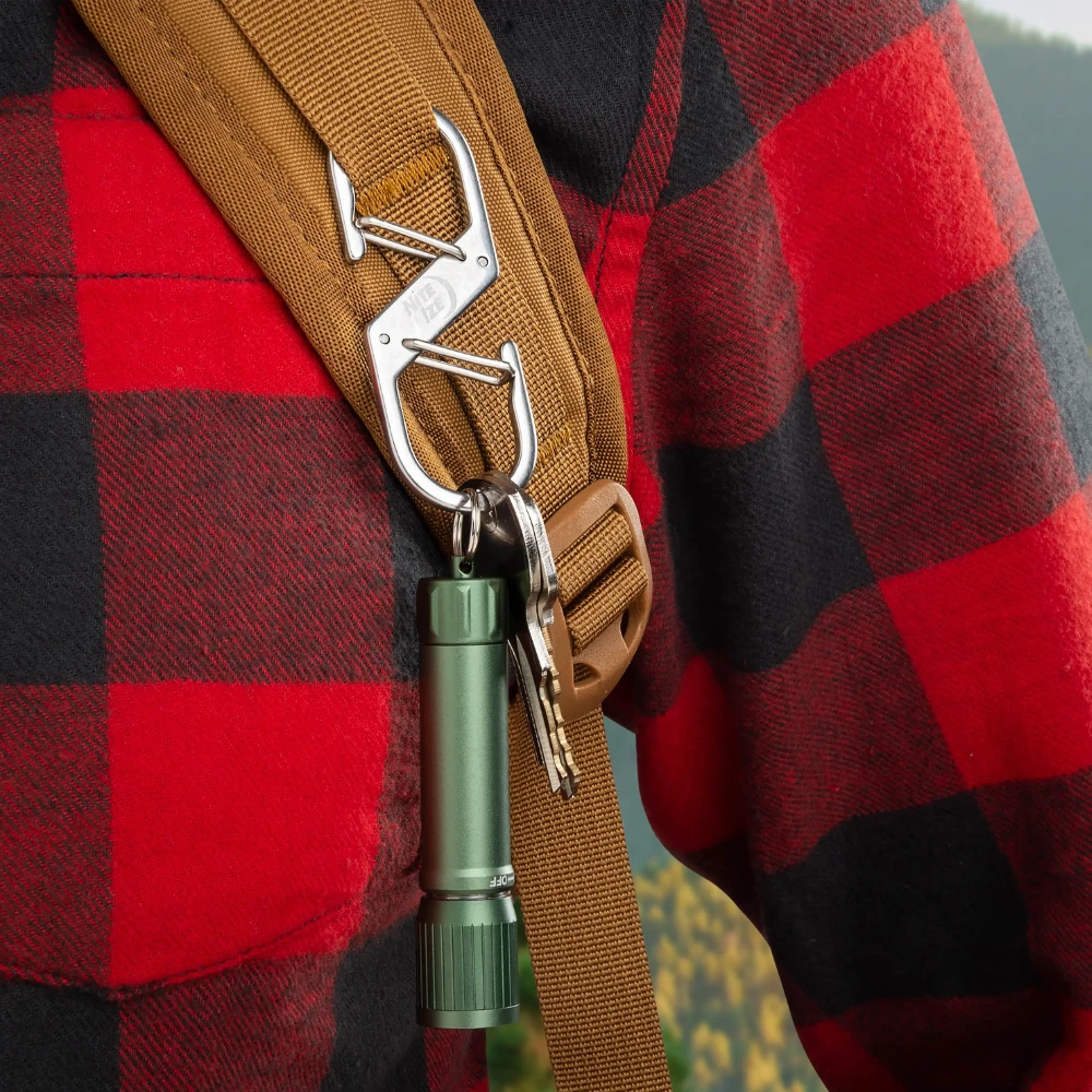 Nite Ize Z-Series® Dual Carabiner Stainless Steel 4 Nite Ize Z-Series® Dual Carabiner Stainless Steel - Image 4