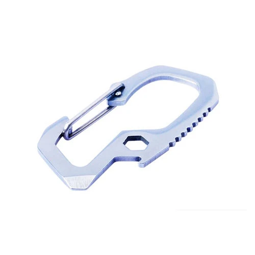 Munkees Multi-Function Stainless Carabiner 1 Munkees Multi-Function Stainless Carabiner
