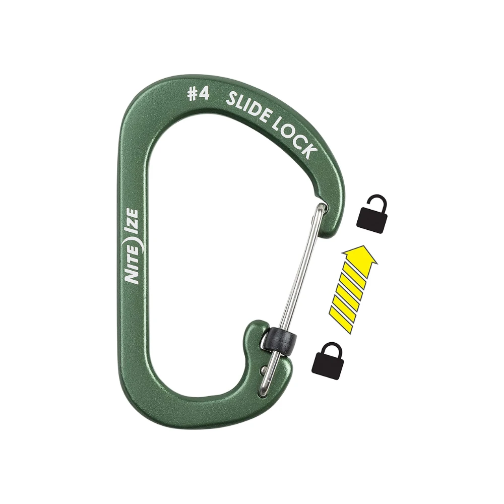 Nite Ize Slidelock Carabiner Aluminum 4 Nite Ize Slidelock Carabiner Aluminum - Image 4