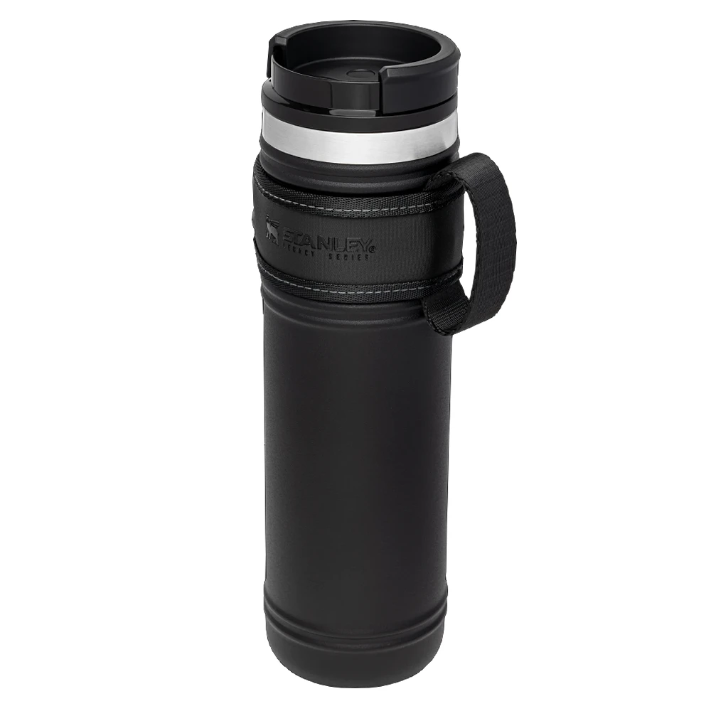 Stanley Legacy Neverleak Travel Mug 20oz - Foundry Black 2 Stanley Legacy Neverleak Travel Mug 20oz - Foundry Black - Image 2