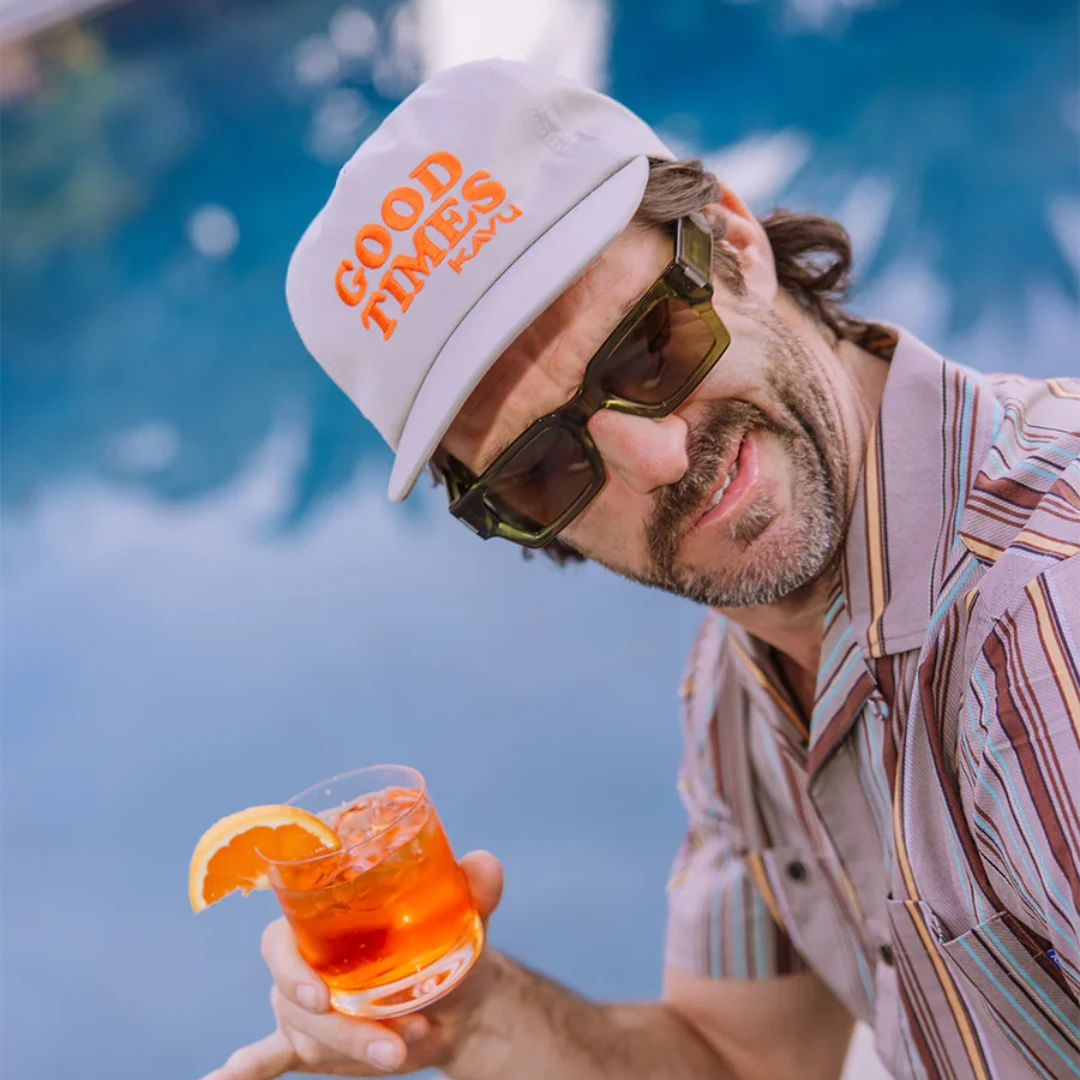 Kavu Ridgemont Flat Bill Snapback Cap 5 Kavu Ridgemont Flat Bill Snapback Cap - Image 5