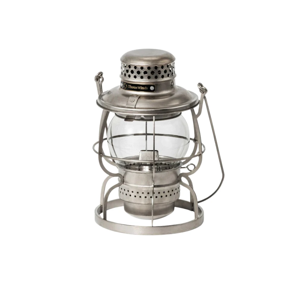 Thous Winds Railroad Kerosene Lamp Vintage Silver 1 Thous Winds Railroad Kerosene Lamp Vintage Silver