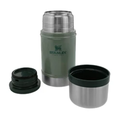 Stanley Classic Lagendary Food Jar 24oz Hammertone Green -Montanic Sale Store 4 79