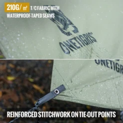 OneTigris FJORD T/C Camping Tarp -Montanic Sale Store 4 301312cb 6274 428b 80dc cc20f8a8020e