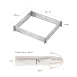 Thous Winds Kovea Cube Cassette Stove Stainless Steel Windscreen -Montanic Sale Store 4 43940850 82f5 4fbe 9625 833e8e645f11