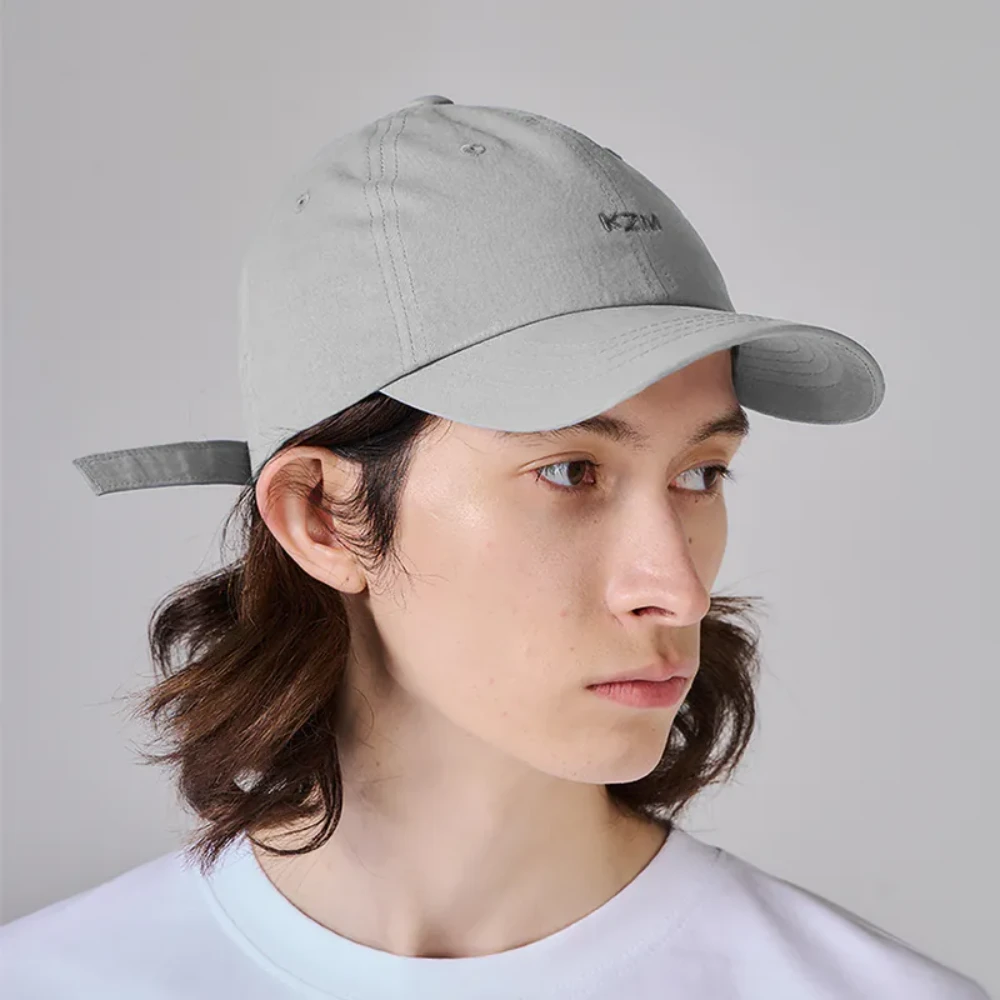 KZM Basic Ball Cap - Grey 2 KZM Basic Ball Cap - Grey - Image 2