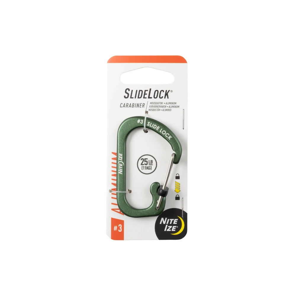 Nite Ize Slidelock Carabiner Aluminum 5 Nite Ize Slidelock Carabiner Aluminum - Image 5