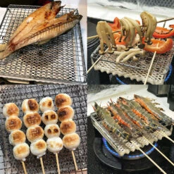 Light My Fire Shimoyama Japanese Style Ceramic BBQ Mesh - Large Size -Montanic Sale Store 4 png