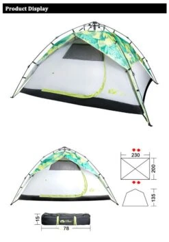 Mobi Garden Camping 3-4P Tent -Montanic Sale Store 5 4