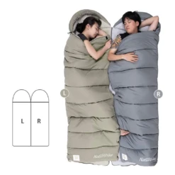 Naturehike M180 Envelope Washable Cotton Sleeping Bag With Hood Left Zipper - Green -Montanic Sale Store 58 1c745868 a3ab 45f0 91a4 ee747c87090f