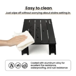 OneTigris Camp Backpacking Table - Black -Montanic Sale Store 5 3c17ee51 42d2 4cc2 b386 17ddd3ba2d17