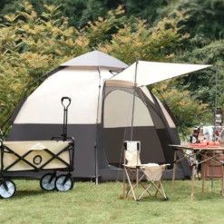 CSTUR Fast Pitch Camping Tent- Black Silver 17 CSTUR Fast Pitch Camping Tent- Black Silver -Montanic Sale Store 5 55e46fbb 81f7 4017 a706 9b8d68f8b58a