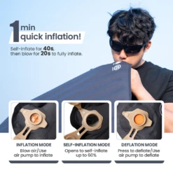 OneTigris Lightdrean Self-Inflating Mattress - Deep Gray -Montanic Sale Store 5 76d43bb8 29e7 4c4d b447 9fc9a2336638