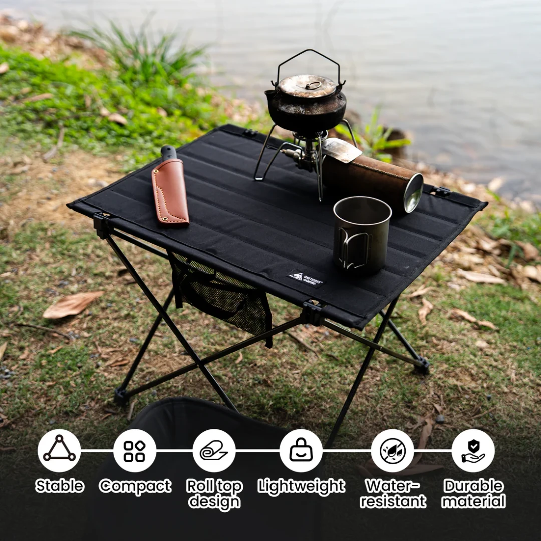 OneTigris Camp Mate Camping Table 08 - Black 7 OneTigris Camp Mate Camping Table 08 - Black - Image 7