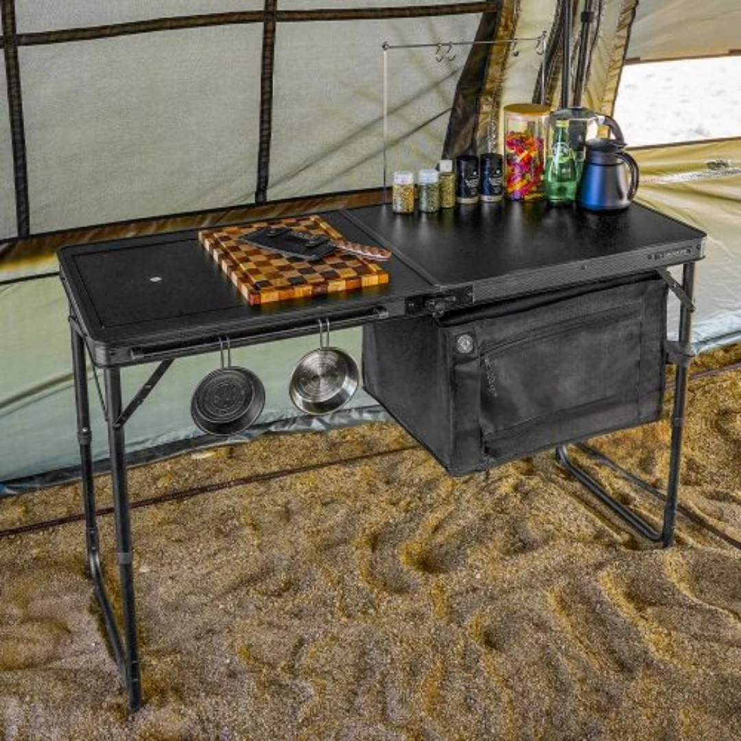 KZM Field Stove Table - Black 3 KZM Field Stove Table - Black - Image 3