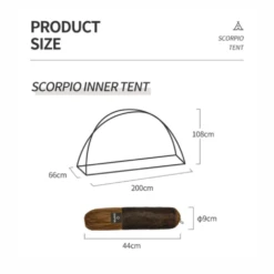 Thous Winds Scorpio Inner Tent 12 Thous Winds Scorpio Inner Tent -Montanic Sale Store 5 b6b89b08 c232 45b1 9037 e4e419d6c2ee