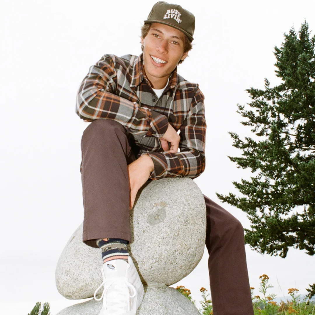 Kavu Ridgemont Flat Bill Snapback Cap 6 Kavu Ridgemont Flat Bill Snapback Cap - Image 6