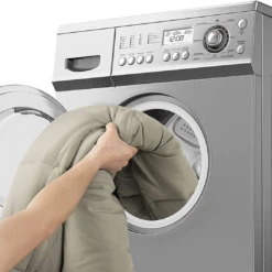 Naturehike M180 Envelope Washable Cotton Sleeping Bag With Hood Left Zipper - Green -Montanic Sale Store 60 a173b430 00fb 4aa1 a3e6 1b467049d847