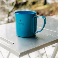 Snow Peak Titanium Single Wall Cup 450ml -Montanic Sale Store 67