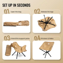 OneTigris Forrest Camping Chair -Montanic Sale Store 6 b443d34c 1eae 442f b6d9 e3222e940053