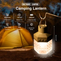 OneTigris LED Camping Lantern - Ranger Green 13 OneTigris LED Camping Lantern - Ranger Green -Montanic Sale Store 6 b6f44ab6 242e 41bc 987f 6b715355c667