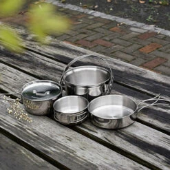 Ace Camp Stainless Steel Cooking Set -Montanic Sale Store 77a7d4b2f07016200a8604f7e1c4231d