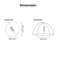 CSTUR Fast Pitch Camping Tent- Black Silver 13 CSTUR Fast Pitch Camping Tent- Black Silver -Montanic Sale Store 7 034b3749 0d53 4125 8953 35a0bb5b2a2e