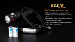 Fenix BC21R USB Rechargable Bicycle Light 880 Lumens -Montanic Sale Store 7 BC21R 25884.1450900823