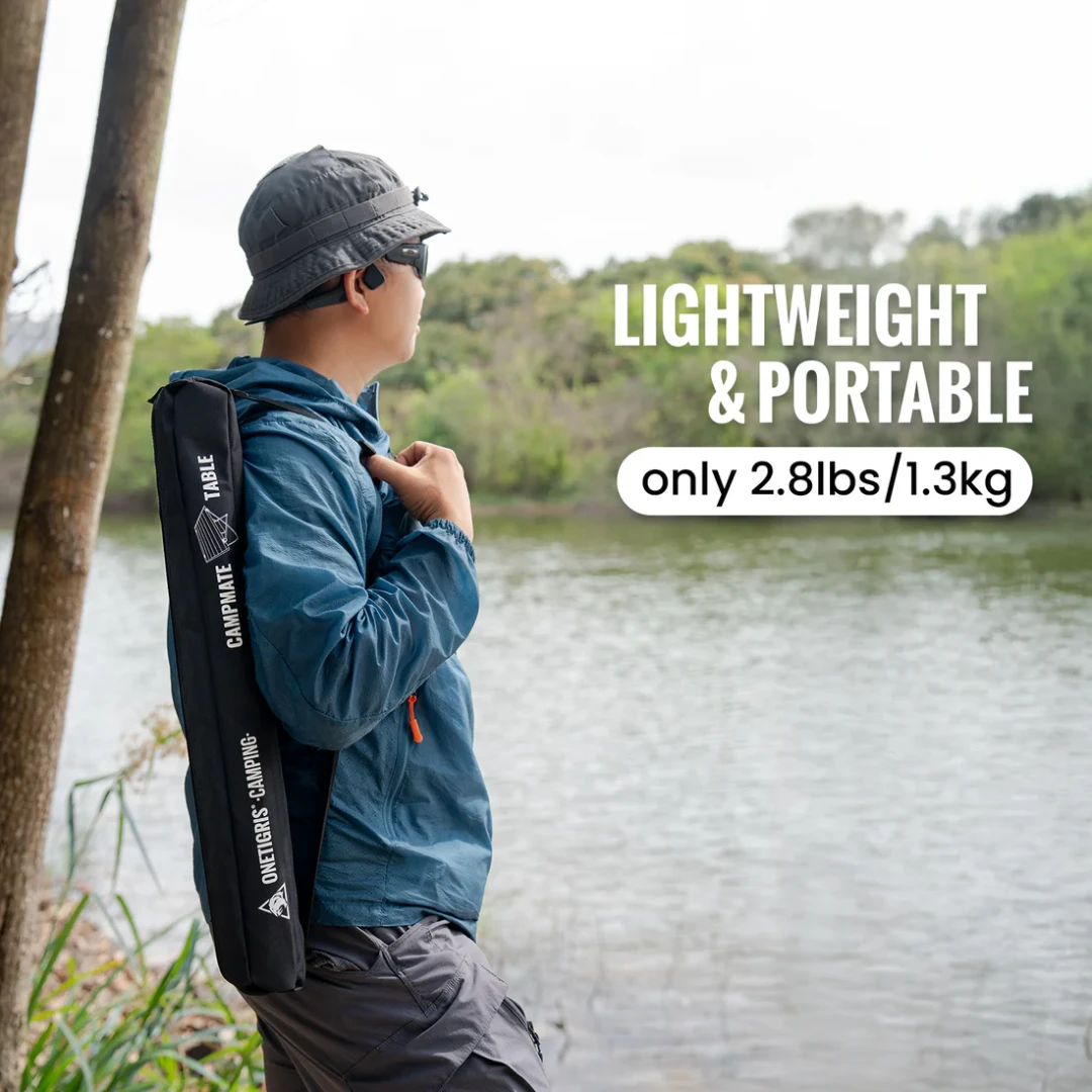 OneTigris Camp Mate Camping Table 08 - Black 5 OneTigris Camp Mate Camping Table 08 - Black - Image 5